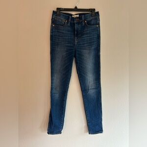 Madewell - 10" High-Rise Skinny Jeans size 28 Tall